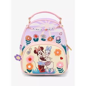 Disney Minnie & Daisy NWT Friendship Bracelet Mini Backpack — BoxLunch Exclusive
